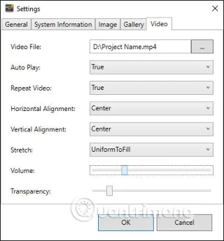Bagaimana untuk menetapkan video sebagai kertas dinding komputer Windows 10