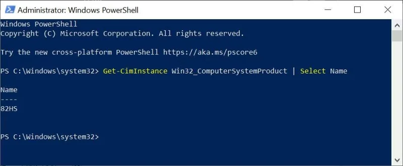 Windows dizüstü bilgisayar modeli nasıl bulunur?