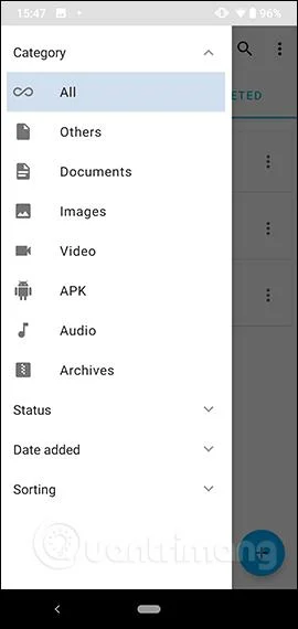 Come utilizzare Download Navi per scaricare file su Android
