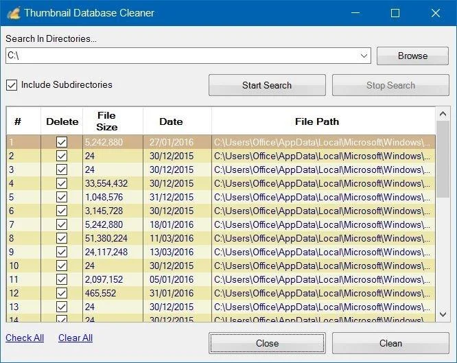 Bagaimana untuk memadam dan menetapkan semula cache lakaran kecil pada Windows 10