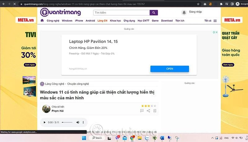 Windows 11'de Ekran Alıntısı Aracı'nı kullanarak ekran kaydetme talimatları