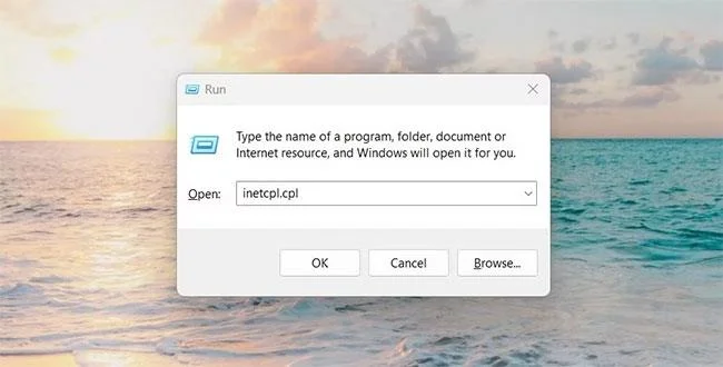 Hoe internetopties te openen in Windows 11