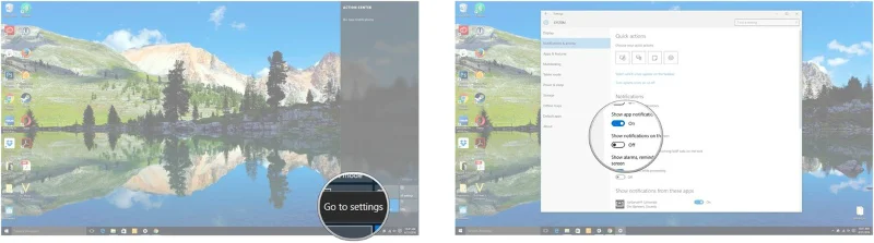 Windows 10'da Sessiz Saatler özelliğini yapılandırma talimatları