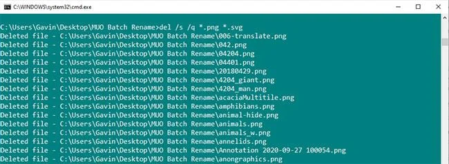 Windows 10'da dosyalar toplu olarak nasıl silinir