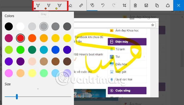 Cara mengambil tangkapan skrin Windows 10 menggunakan Windows Ink Workspace