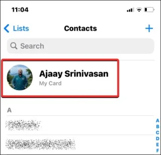 Bagaimana untuk melaraskan privasi foto kenalan pada iPhone