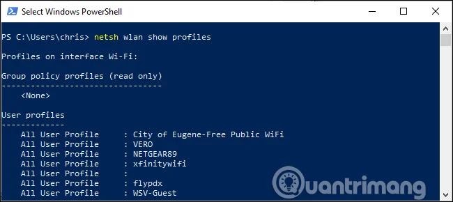 Bagaimana untuk melihat kata laluan Wifi yang disimpan pada Windows