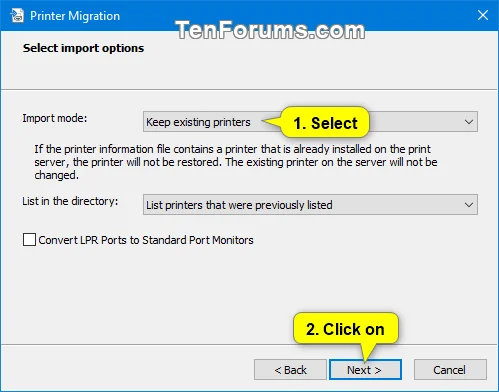 Windows'ta yazıcılar nasıl yedeklenir ve geri yüklenir
