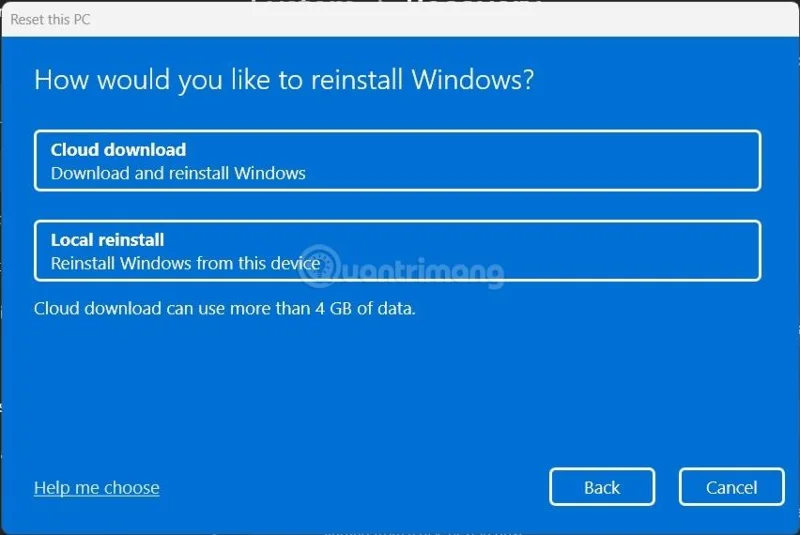 So setzen Sie Windows 11 zurück und stellen die ursprünglichen Windows 11-Einstellungen wieder her