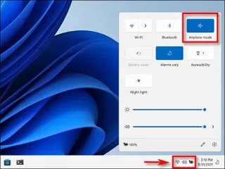 如何在 Windows 11 上啟用或停用飛航模式