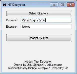 Désactivez HiddenTear Ransomware avec HT Brute Forcer