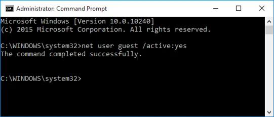 3 cara mudah untuk mengaktifkan akaun Tetamu pada Windows 10