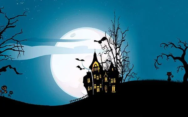 Fondo de pantalla de Halloween para ordenadores.