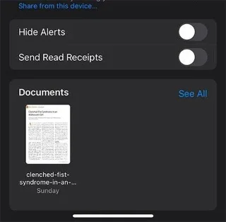 Bagaimana untuk menyimpan lampiran mesej iMessage pada iOS