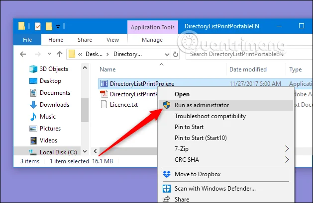 Windows'ta bir klasördeki dosyaların listesi nasıl yazdırılır veya kaydedilir?