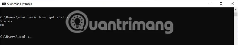 Paparkan maklumat BIOS pada Windows 10 menggunakan Command Prompt