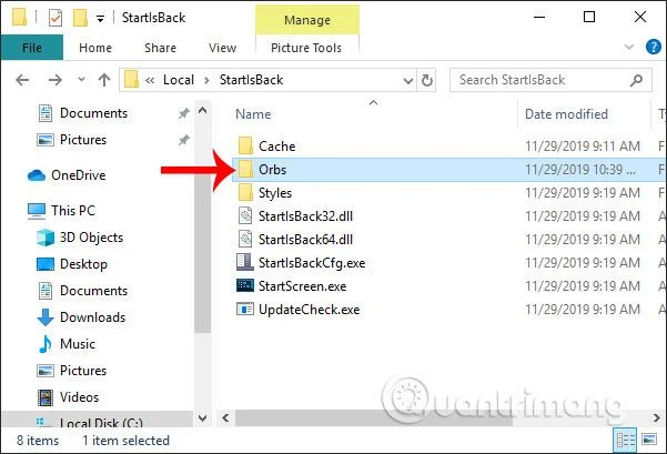 Bagaimana untuk menukar butang Mula pada Windows 10