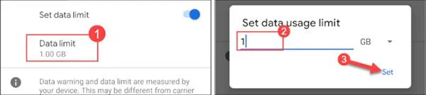 Cómo rastrear el uso de datos en Android