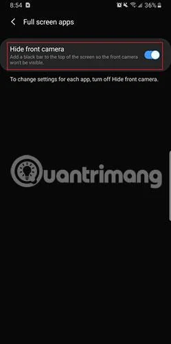 Comment masquer la caméra perforée sur la série Samsung Galaxy S10