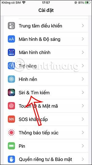 Bagaimana untuk menukar jenis respons Siri pada iPhone