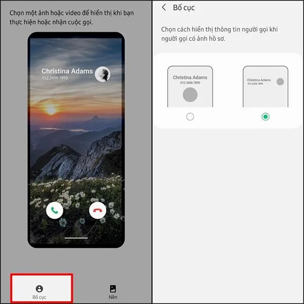 Bagaimana untuk menetapkan kertas dinding panggilan pada Samsung