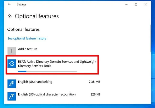 Windows 10'da Active Directory için RSAT nasıl etkinleştirilir