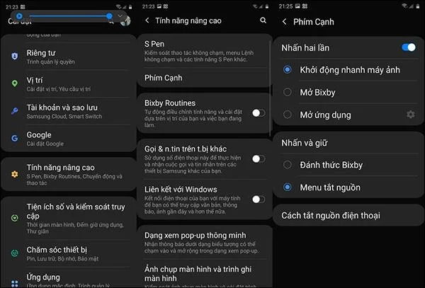 Bagaimana untuk menukar kekunci kuasa pada Samsung Galaxy Note 10, Galaxy S20