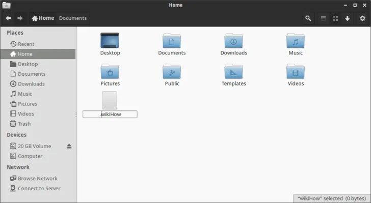 Helah untuk menyembunyikan fail atau folder pada Windows, Mac OS X dan Linux