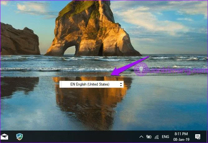 Comment corriger l'erreur de perte de la barre de langue sous Windows 10