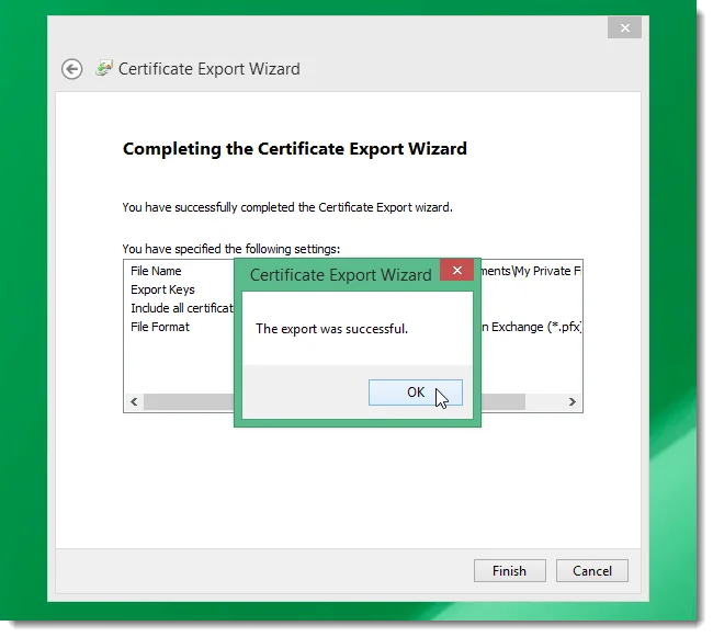 Arahan untuk menggunakan EFS untuk menyulitkan fail dan folder pada Windows 8.1 Pro