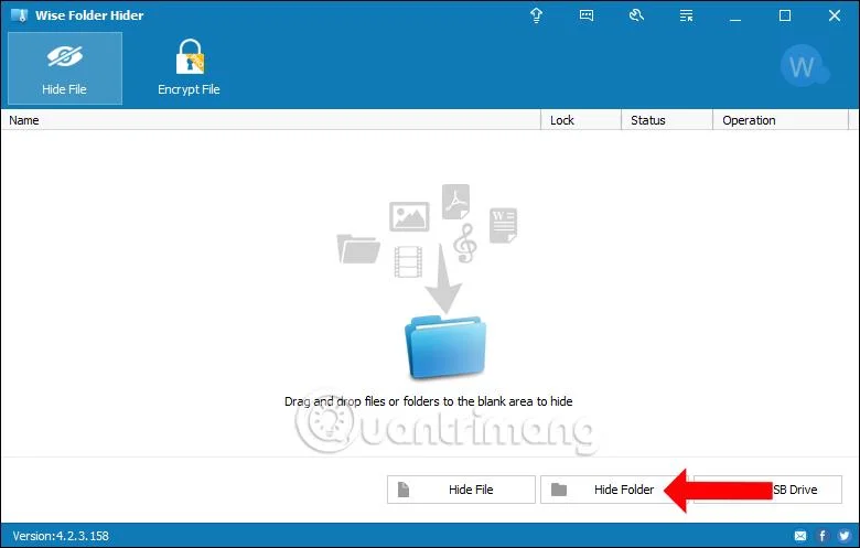 Hoe u een mapwachtwoord kunt instellen met Wise Folder Hider