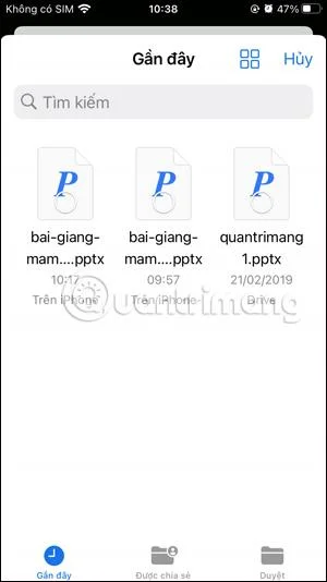 Bagaimana untuk menukar PowerPoint kepada PDF pada iPhone