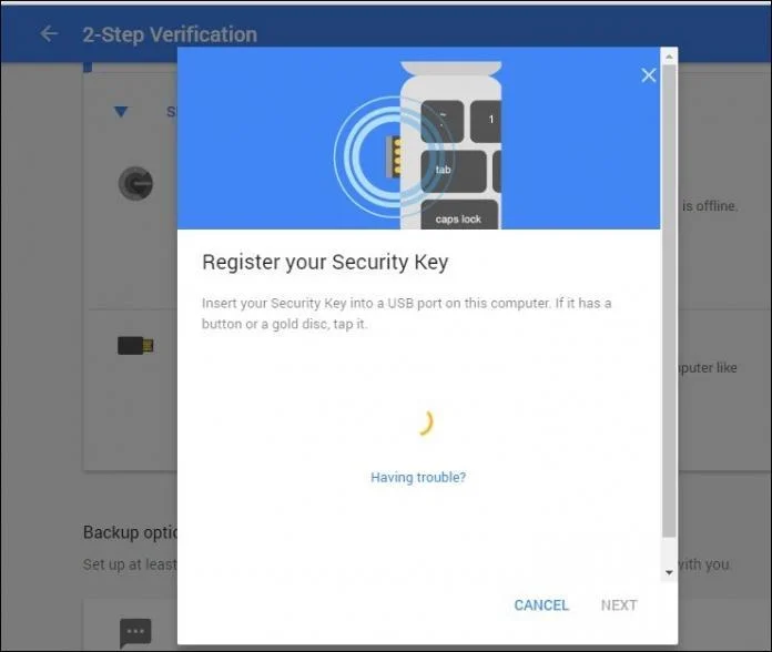 Complete registration