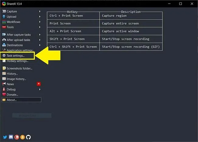 Arahan untuk mengambil tangkapan skrin yang mengandungi kursor tetikus dalam Windows