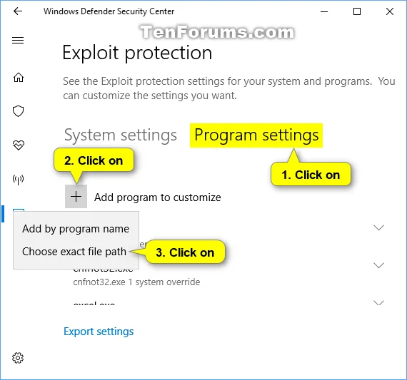 Erhöhen Sie die Sicherheit von Windows 10 mit Exploit Protection
