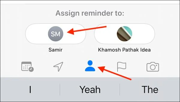 Cara berkongsi senarai dalam apl Peringatan pada iPhone