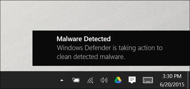 Arahan untuk menggunakan Windows Defender