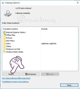 Petua untuk carian yang lebih pantas dalam Windows 10