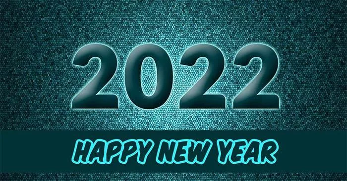 Kertas dinding tahun baru 2022 untuk komputer, selamat tahun baru 2022 foto komputer riba