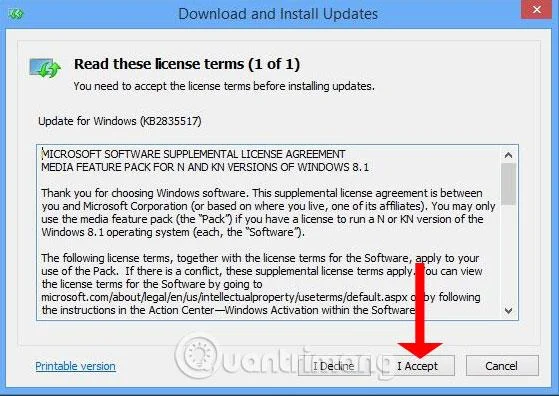 Herstel ontbrekende MFReadWrite.DLL en MFPlat.dll Windows 8\8.1N-fout