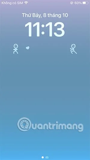 iPhoneのロック画面にアニメーションアイコンを追加する手順