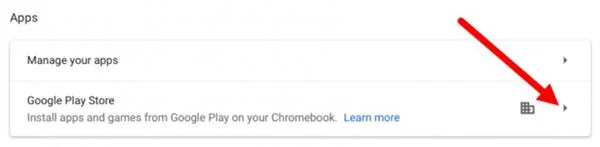 Cara menyemak versi Android pada komputer Chromebook