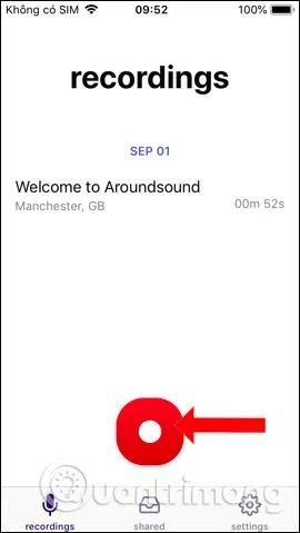 Cara menggunakan Aroundsound untuk merakam audio pada telefon anda
