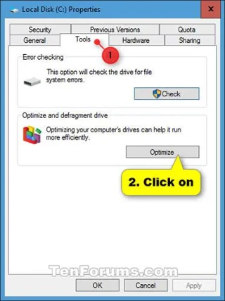 So ändern Sie die Zeitplaneinstellungen für „Laufwerke optimieren“ in Windows 10