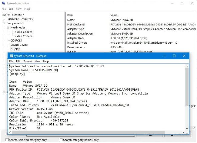 Windows 10 sistem yapılandırma ayrıntılarını kontrol etmenin 4 yolu