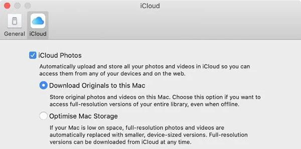 Bagaimana untuk memuat turun foto dari iCloud