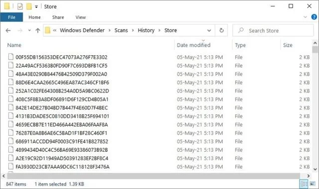 Windows Defender'ın rastgele dosyalar oluşturup oluşturmadığı nasıl kontrol edilir ve nasıl düzeltilir?