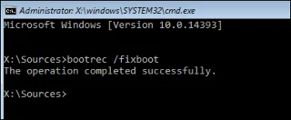 Arahan untuk membetulkan ralat Windows yang tidak dapat dimulakan