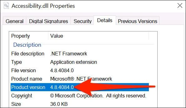 Bilgisayarınızdaki .NET Framework sürümü nasıl kontrol edilir