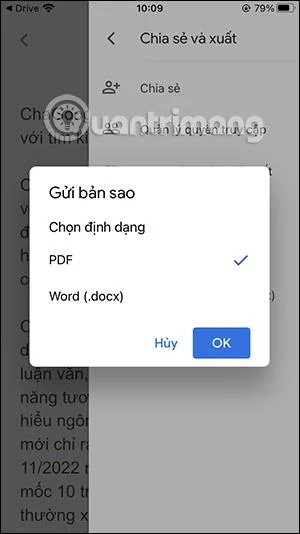 Bagaimana untuk memuat turun fail Google Drive ke iPhone